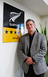 Qualmark Chief Executive/Geoff Penroseさん