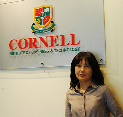 ニュージーランドで親子留学／Cornell Instituteにてパティシエの資格を目指す小林京子さん